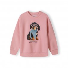 20FLEECE 73J: Printed Fleece Sweatshirt (2-8 Years)